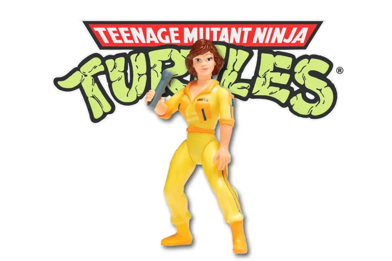 April O'Neil TMNT action figure from 1988 featured