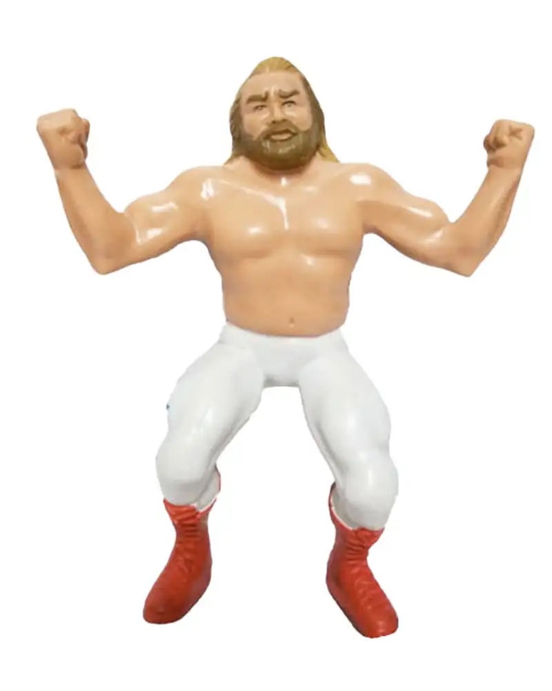 Loose front view of Big John Stud 1984 LJN WWF action figure