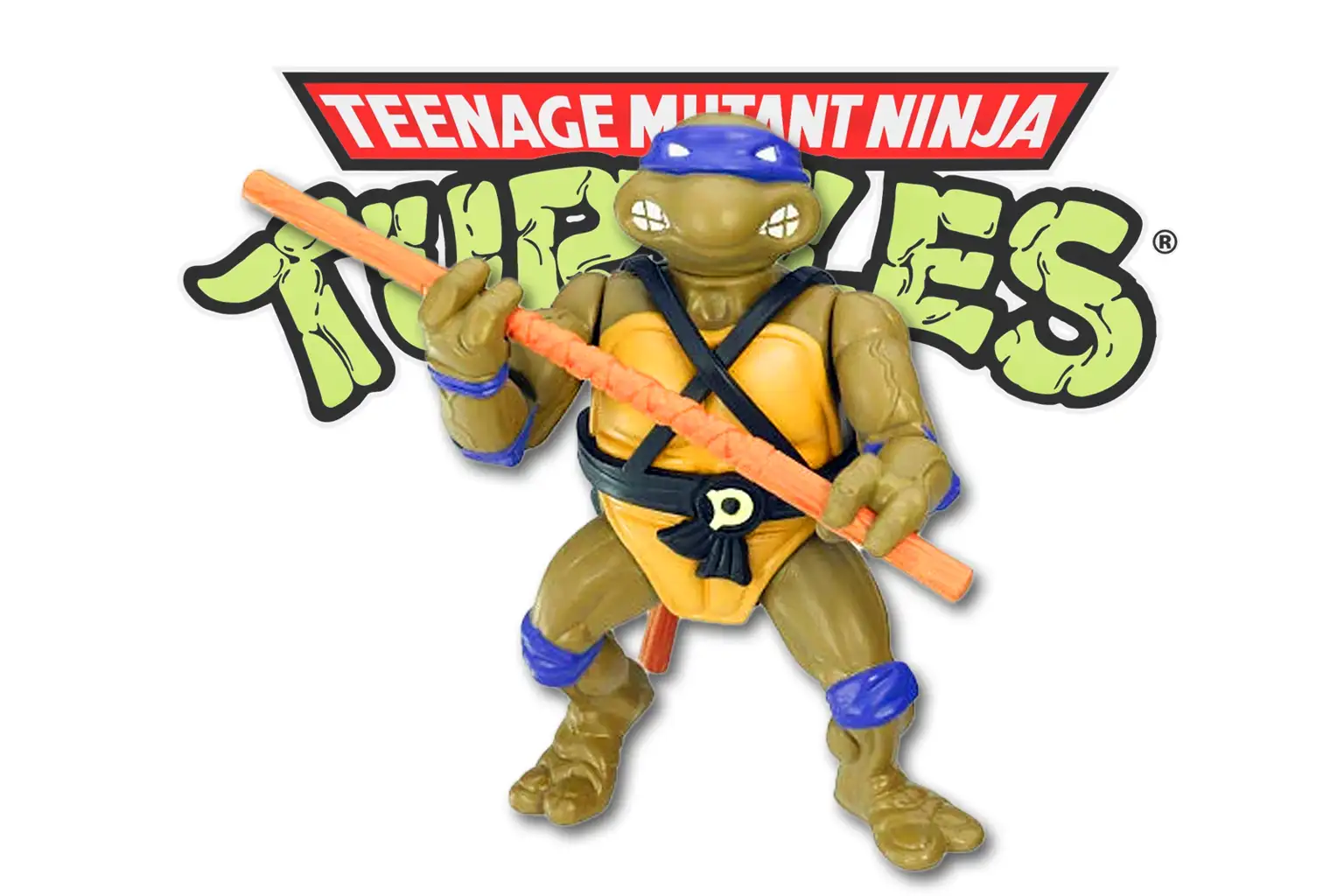 Donatello TMNT action figure from 1988 featured
