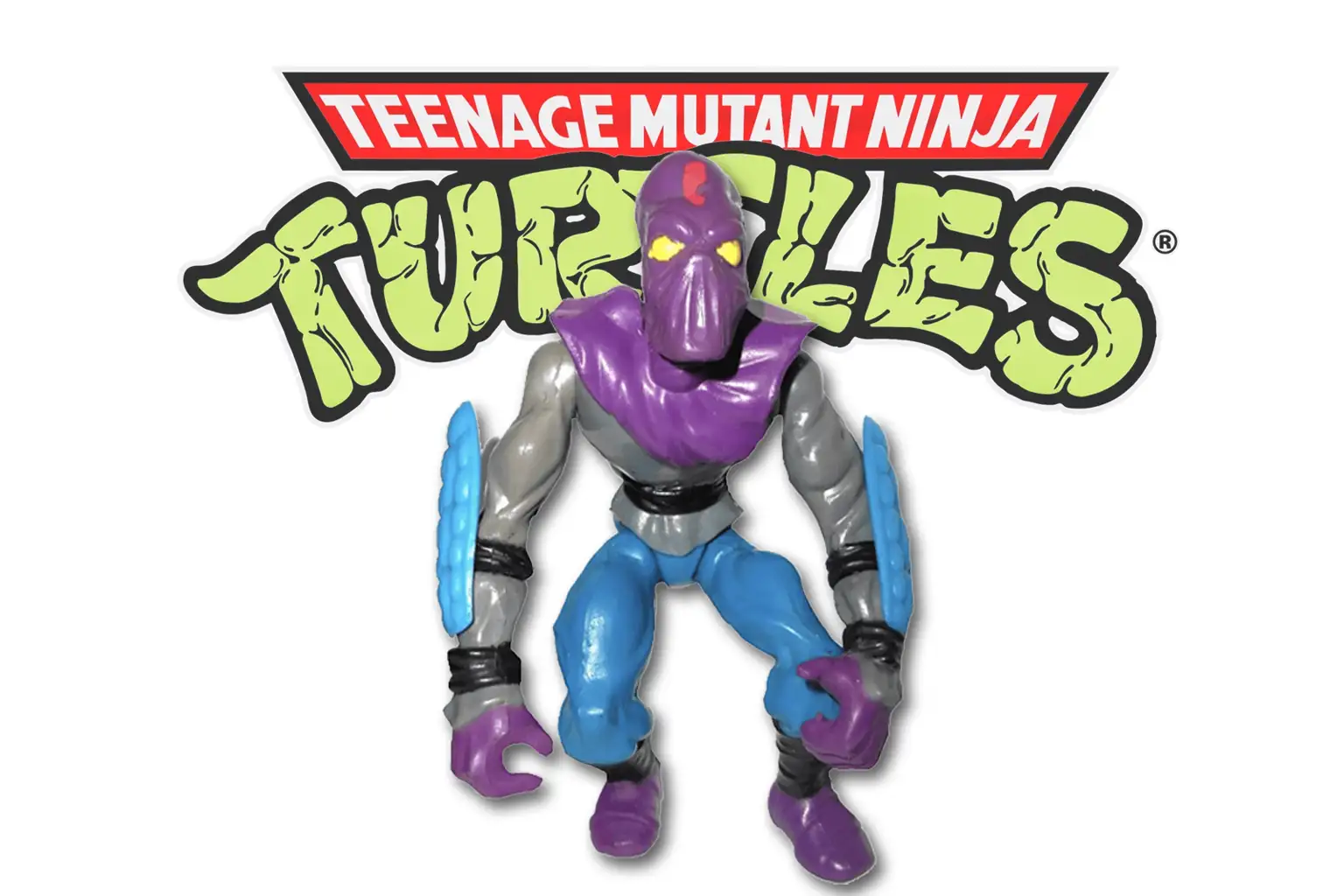 Foot Soldier TMNT action figure from 1988 featured