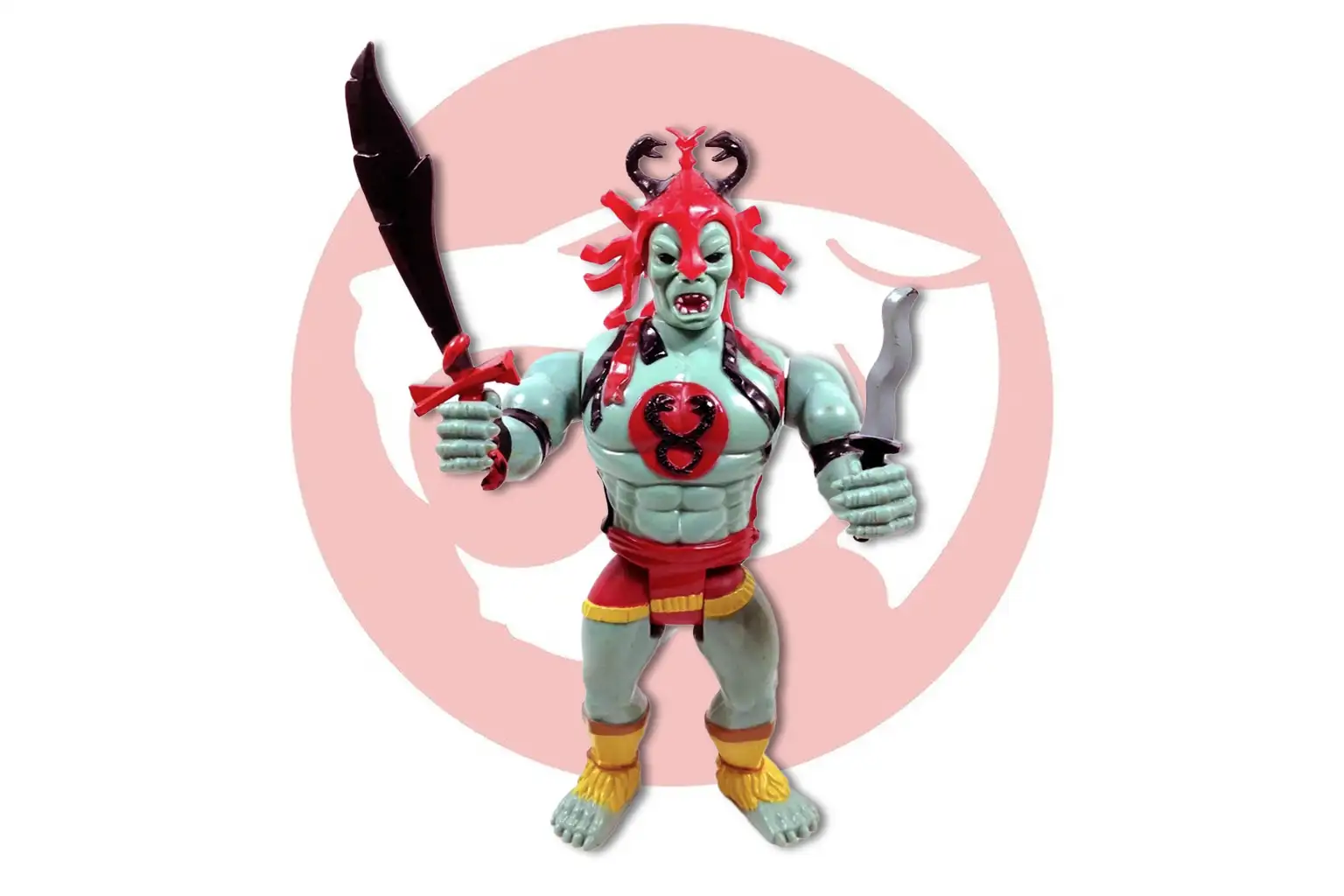 Mumm-Ra Thundercats action figure from 1985 featured