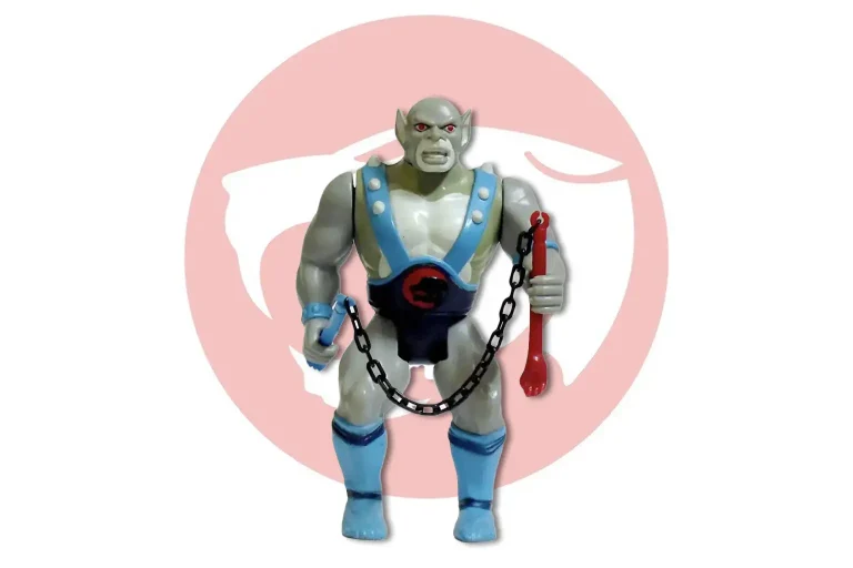 Panthro Thundercats action figure from 1985 featured