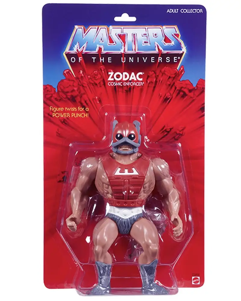 Zodac MOTU 1982 carded figure